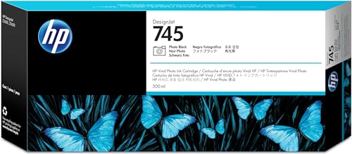 HP 745 original Ink cartridge F9K00A Chromatic Red 130 ml