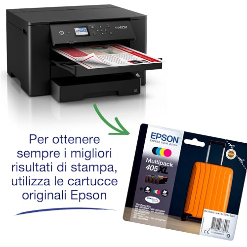 EPSON WorkForce WF-7310DTW Printer colour Duplex ink-jet A3 4800x2400dpi 25ppm mono/12ppm colour USB 2.0 LAN Wi-Fi