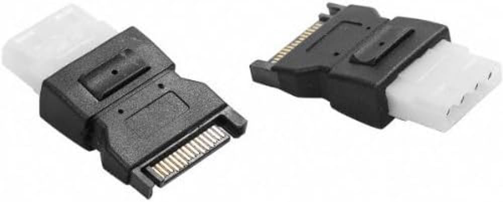 Adaptateur d alimentation SATA vers Molex - Monobloc