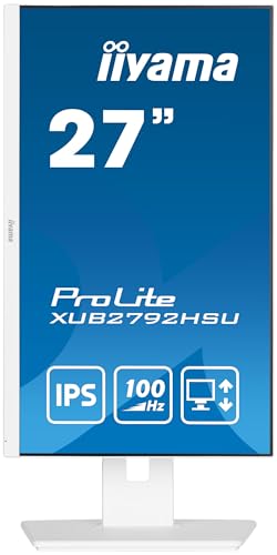 IIYAMA- Ecran bureautique 27" XUB2792HSU-W6 Blanc