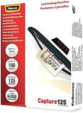 FELLOWES LAMINAT POUCH 65X95MM 125MIC 100PK