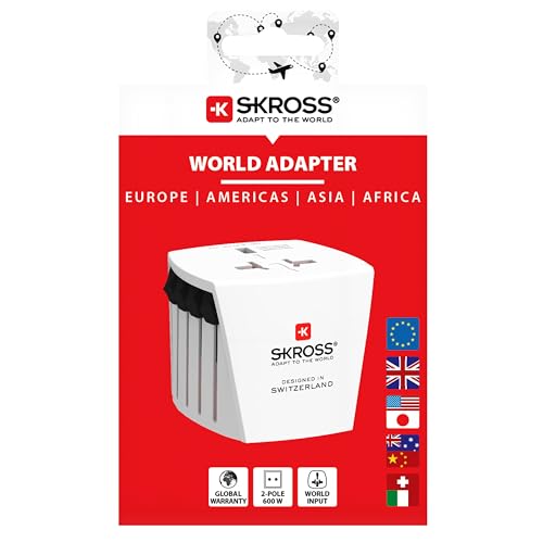 SKROSS MUV MICRO ADAPTATEUR SECTEUR BIPOLAIRE MULTI-PAYS