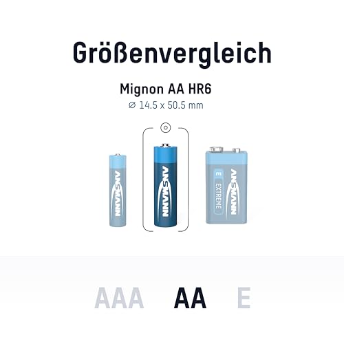 ANSMANN Piles lithium 1512-0002 FR06 / AA blister de 4