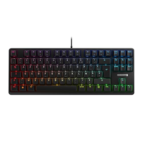 CHERRY ClavierG80-3000N RGB TKL USB noir AZERTY (FR)