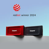 KINGSTON XS1000R 2To SSD Pocket-Sized USB 3.2 Gen 2 External Solid State Drive Red