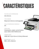 CANON MAXIFY GX6150 MegaTank MFP colour inkjet CISS Legal 216x356mm A4 24ipm Print 350sheets USB Wi-Fi LAN