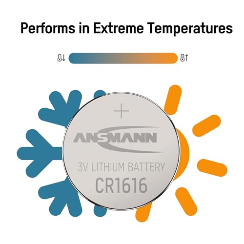 ANSMANN Piles lithium 5020132 CR1616 blister de 1