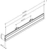 VOGEL S Barre VESA horizontale PFB 3411 noire
