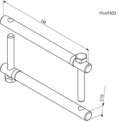 PUA 9503/Pole coupler fr PUC 25xx poles