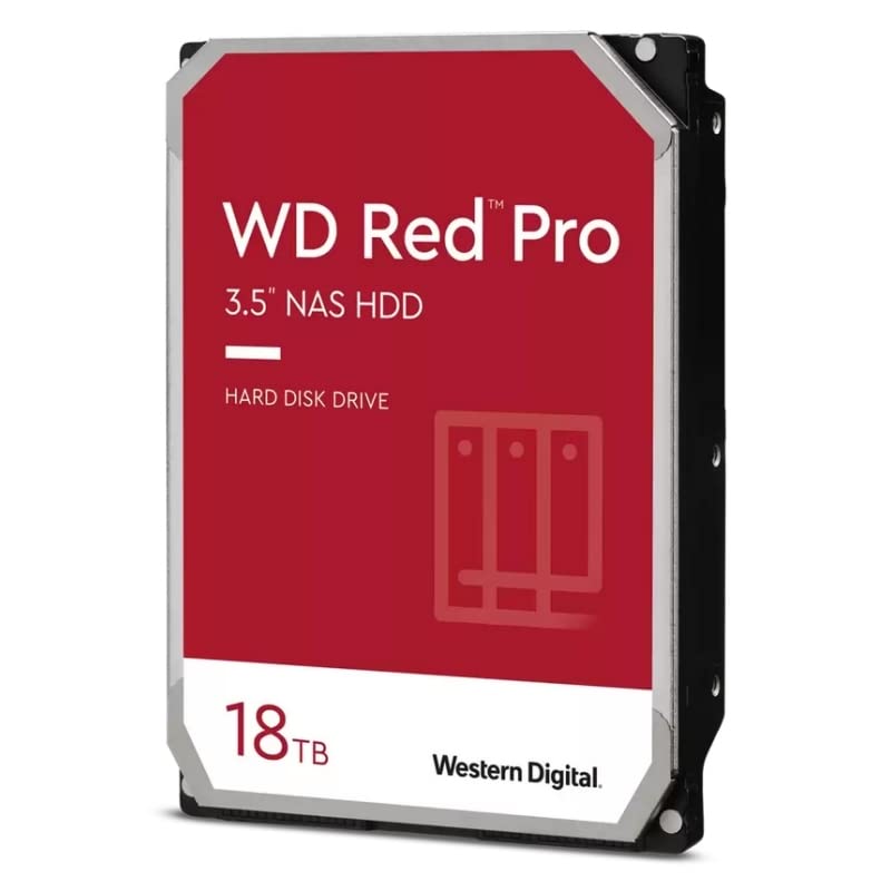 WD Red Pro 18To 6Gb/s SATA 512Mo Cache Internal 3.5p HDD bulk