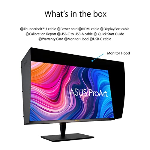 ASUS ProArt PA32UCX-PK 81,3 cm (32") 3840 x 2160 pixels 4K Ultra HD LED Noir