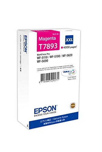 Cartouche EPSON C13T789340 T7893 - Magenta