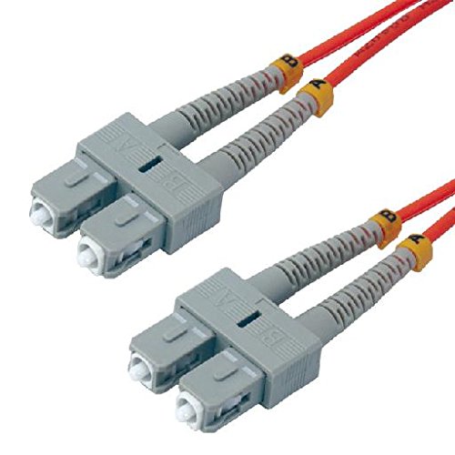 MCL FJOM2/SCSC-2M - Jarretière optique OM2 duplex multimode 50/125 - SC / SC 2m