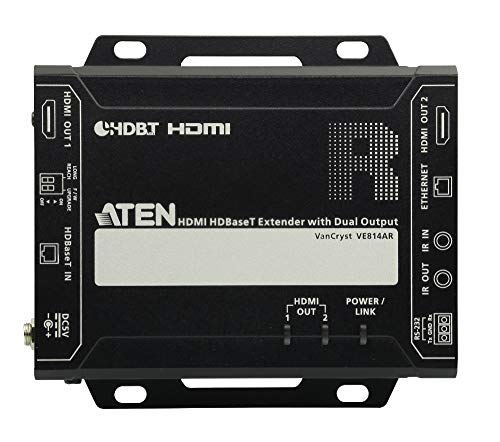 ATEN VE814AR Récepteur seul HDBaseT HDMI avec 2 sorties