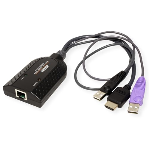KA7168 - USB - HDMI - Noir - Plastique - 104 g - 1 x RJ-45 - 2 x USB A - 1 x HDMI