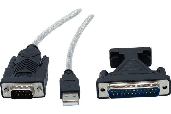DACOMEX Adaptateur USB 2.0 série DB9/DB25
