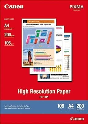 CANON HR-101 high resolution  papier inkjet A3 20 feuilles