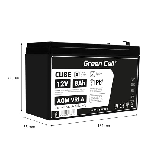 Batterie pour Système d'Alimentation Sans Interruption Green Cell AGM46 8000 mAh 12 V