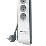 BELKIN Multiprise/Parafoudre 4 Prises 2 Ports USB