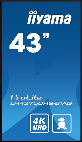 IIYAMA- Afficheur professionnel 43" LH4375UHS-B1AG