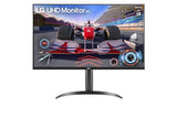 LG 32UR500-B Écran LED - 32"- 3840 x 2160 4K @ 60 Hz - VA - 250 cd/m² - 3000:1 - HDR10 - 4 ms - 2xHDMI, DisplayPort - haut parleur