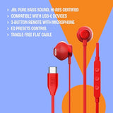 JBL Tune 305 C - Rouge
