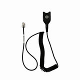 EPOS CSTD 08 Standard headset connection cable Code 08 with EasyDisconnect to Modular Plug RJ 9
