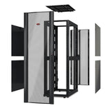 APC NetShelter SX 42U 600mm Wide x 1200mm Deep Enclosure Without Sides Without Doors Black