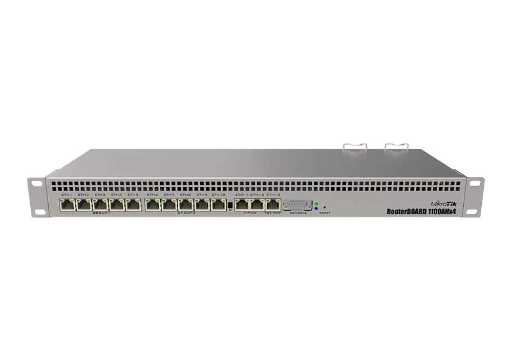 Mikrotik RB1100AHx4 Routeur connecté Gigabit Ethernet Acier inoxydable