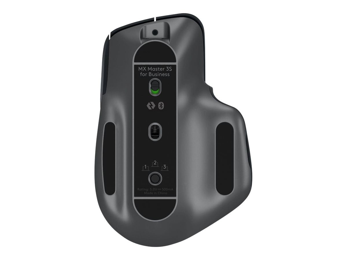 LOGITECH Master Series MX Master 3S for Business Mouse ergonomic right-handed optical 7 buttons wireless Bluetooth