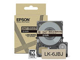 EPSON Matte Tape Grey/Black 18mm 8m LK-5ABJ