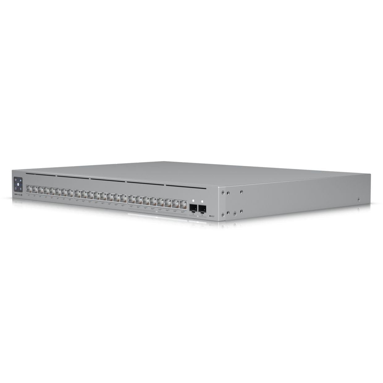 Ubiquiti USW-Pro-Max-24-PoE UniFi commutateur multi-gigabit PoE++ a 24 ports, avec fonctionnalités de couche 3 et etherlighting.