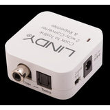 LINDY Convert. audio coaxial optique
