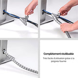 FELLOWES CableZip™ - Rassembleur de câbles - Gris