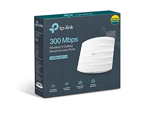 Tp-link EAP115 plafonnier SDN WiFi 4  N300 PoE actif