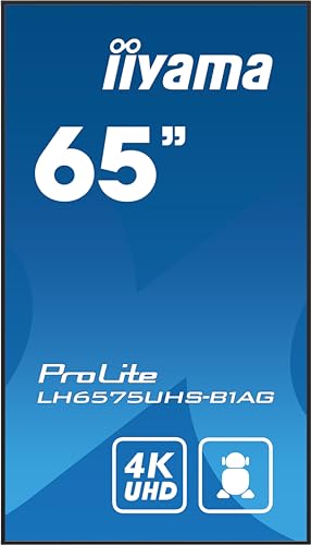 IIYAMA- Afficheur professionnel 65" LH6575UHS-B1AG