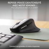 CHERRY Souris STREAM COMFORT sans fil noire