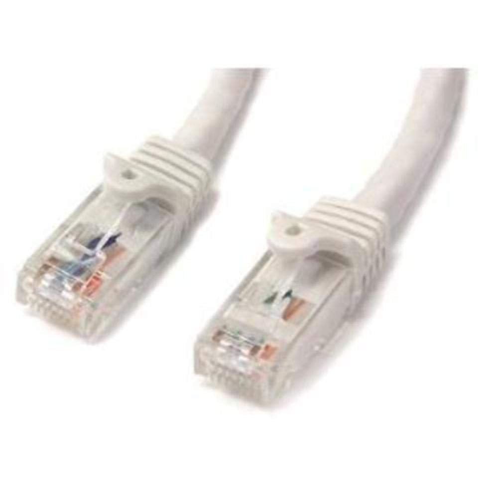 3m White Snagless UTP Cat6 Patch Cable
