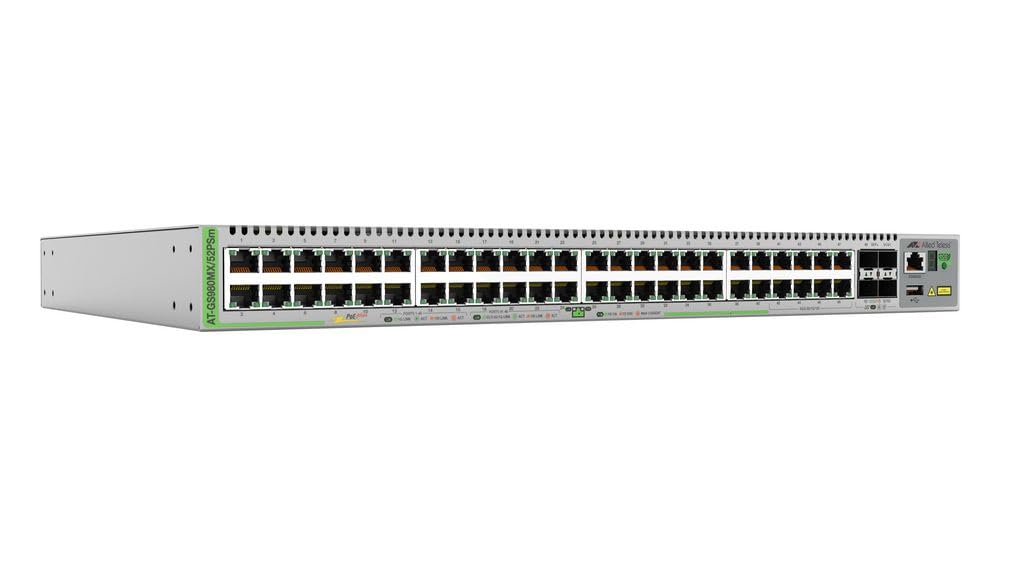 Switch L3 48x10/100/1000TX Po E+ dont 8 Multigigabit, 370W