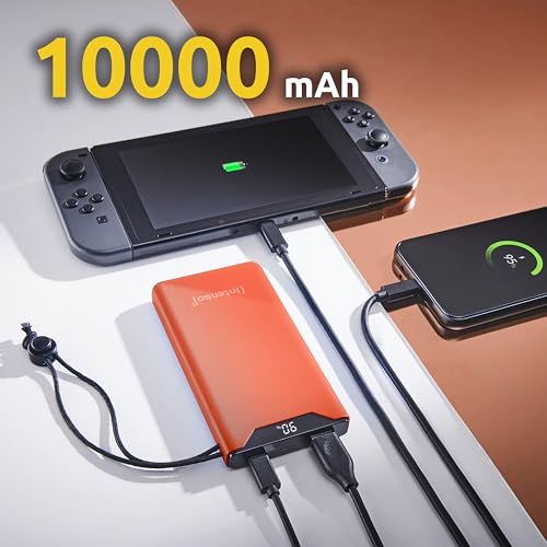 INTENSO Powerbank F10000, Power Delivery et Quick Charge, ja