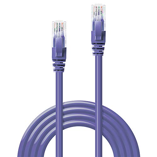 LINDY Cat.6 U/UTP Cable Purple 7.5m Colour Code ANSI/TIA 568C