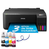 EPSON EcoTank ET-1810 Printer colour ink-jet refillable A4 5760x1440dpi 10ppm mono/5ppm colour 100 sheets USB Wi-Fi black
