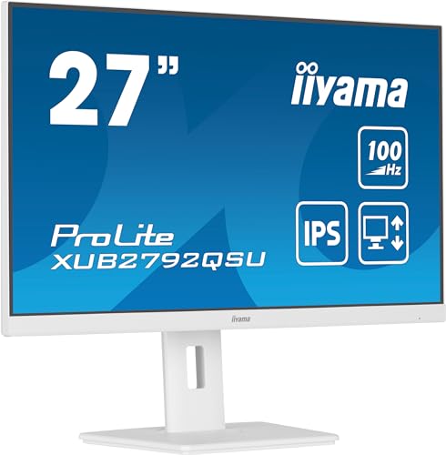 IIYAMA- Ecran bureautique 27   XUB2792QSU-W6 Blanc