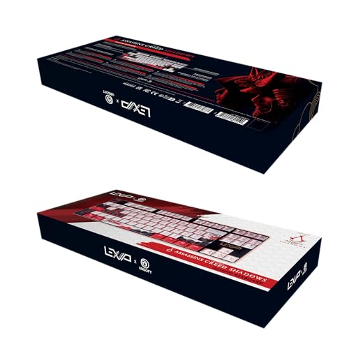 LEXIP X UBISOFT Assassins Creed Clavier QWERTY Shadows