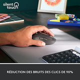 LOGITECH Signature M650 L LEFT Mouse large size left-handed optical 5 buttons wireless Bluetooth 2.4 GHz GRAPHITE