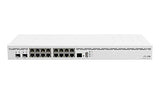 Mikrotik CCR2004-16G-2S+ Routeur connecté 16 Gigabit Ethernet Blanc