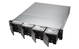 QNAP TS-1283XU-RP-E2124-8G 12-Bay NAS E-2124 8Go DDR4 12x2.5p/3.5p SATA HDD/SSD 4 GigaLan 2x10GbE SFP