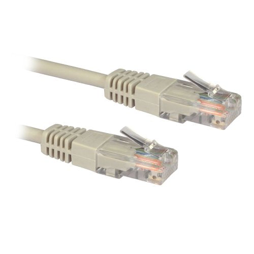 Cordon RJ45 catégorie 5e U/UTP gris CCA - 3 m