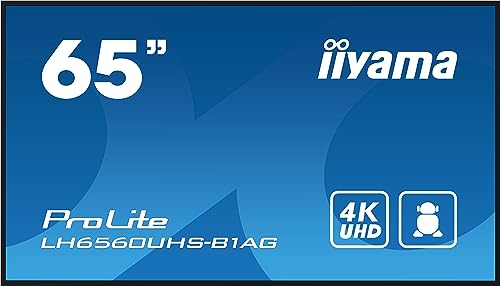 IIYAMA - Afficheur professionnel 65" LH6560UHS-B1AG