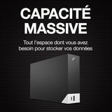 SEAGATE One Touch Desktop HUB 12To USB-C USB 3.0 compatible with Windows/Mac